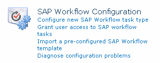 Workflow config options